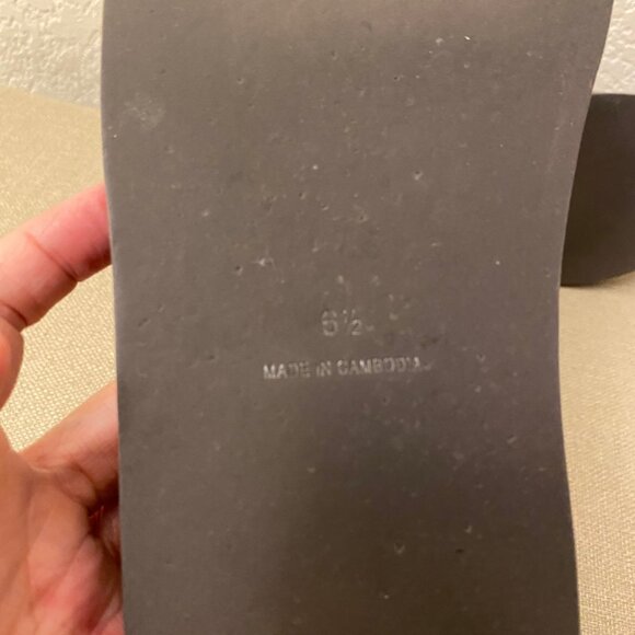 Madewell Ankle Strap Fisherman Sandals Platform in Burnished Caramel Size 6.5 - Picture 11 of 12